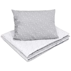 Ensemble de literie en coton pour tout-petit 2 pièces, housse de couette pour enfant 135×100 cm et taie d’oreiller 60×40 cm polaris Ensemble de literie en coton pour tout-petit 2 pièces, housse de couette pour enfant 135×100 cm et taie d’oreiller 60×40 cm polaris