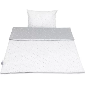 Ensemble de literie en coton pour tout-petit 2 pièces, housse de couette pour enfant 135×100 cm et taie d’oreiller 60×40 cm polaris Ensemble de literie en coton pour tout-petit 2 pièces, housse de couette pour enfant 135×100 cm et taie d’oreiller 60×40 cm polaris