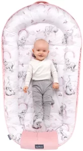 Nid de bébé cocon XXL 120×65 cm Habarigani