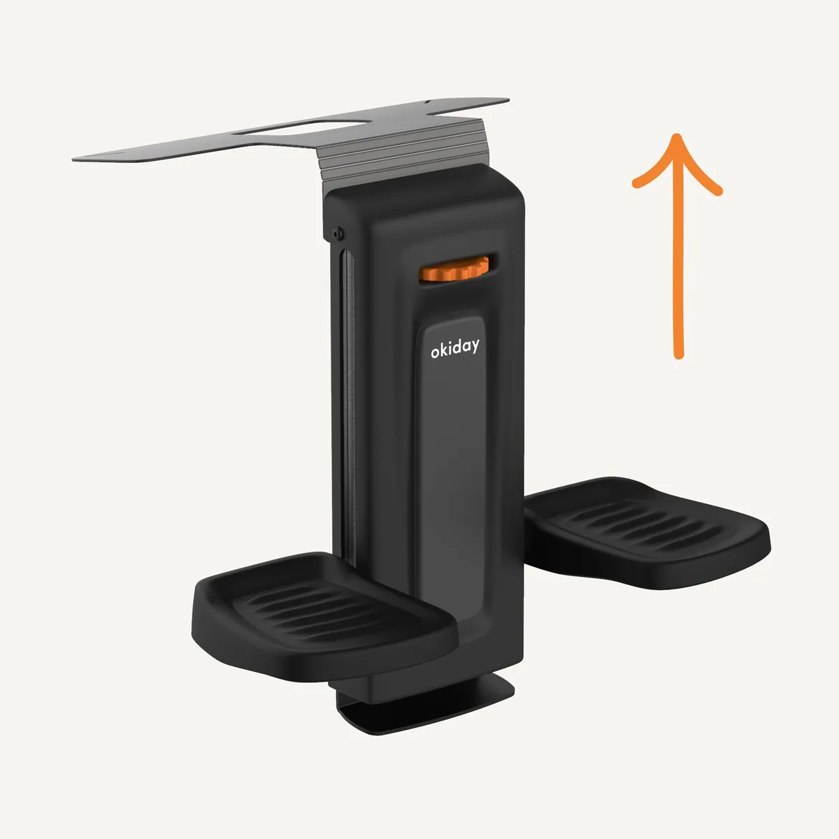 Repose-pieds Okiday pour enfant pour siège de voiture, sièges d’appoint, accessoire de voyage orange noir Repose-pieds Okiday pour enfant pour siège de voiture, sièges d’appoint, accessoire de voyage orange noir