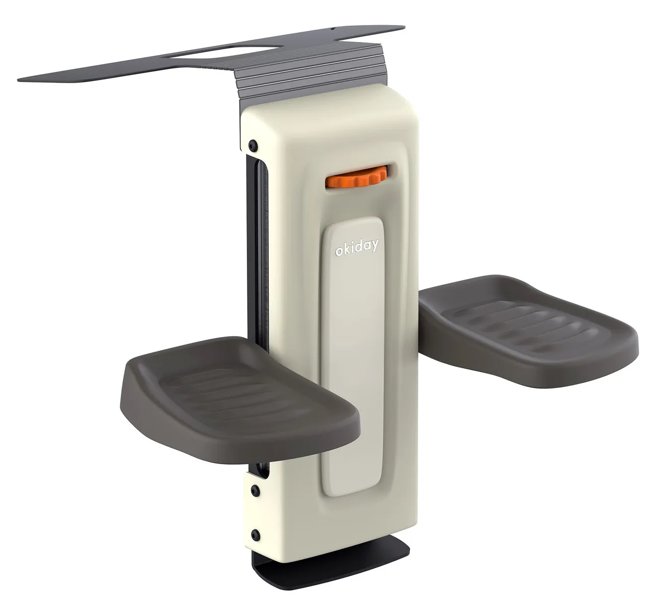 Repose-pieds pour enfants Okiday pour siège de voiture, sièges d’appoint, accessoire de voyage de qualité supérieure beige