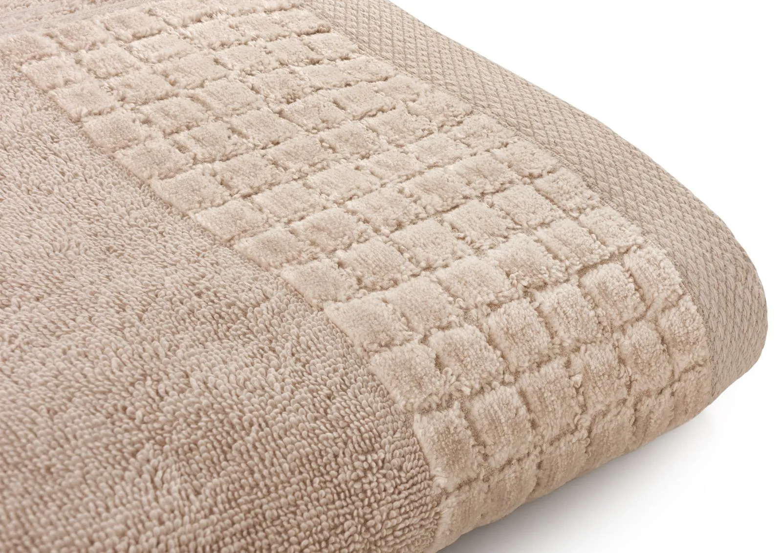 Serviette de main Hotel Luxury Collection 100×50 cm Larisa beige 500 g/m²