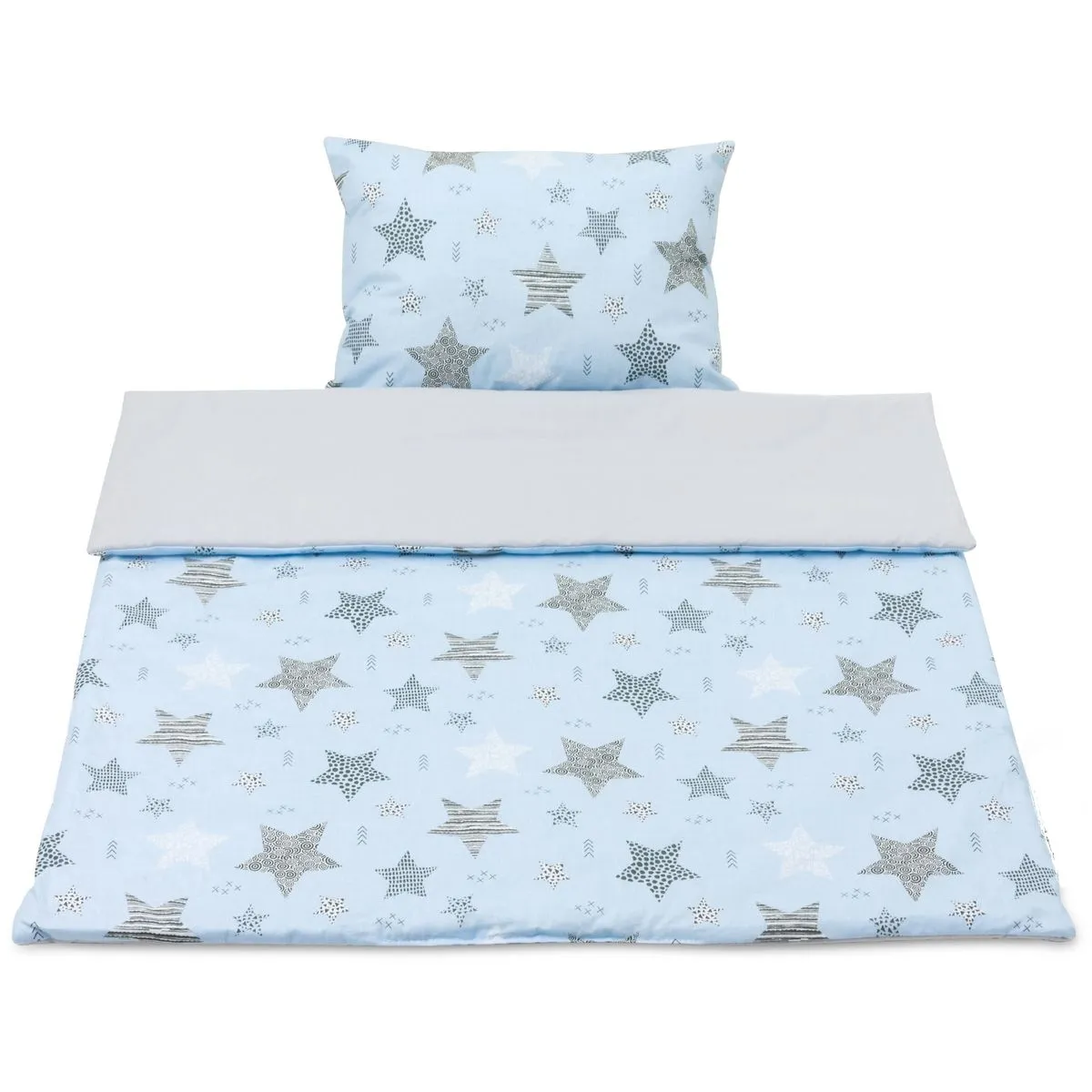 Ensemble de literie en coton pour tout-petit, 2 pièces, housse de couette pour enfant 135×100 cm et taie d’oreiller 60×40 cm, rigel star Ensemble de literie en coton pour tout-petit, 2 pièces, housse de couette pour enfant 135×100 cm et taie d’oreiller 60×40 cm, rigel star