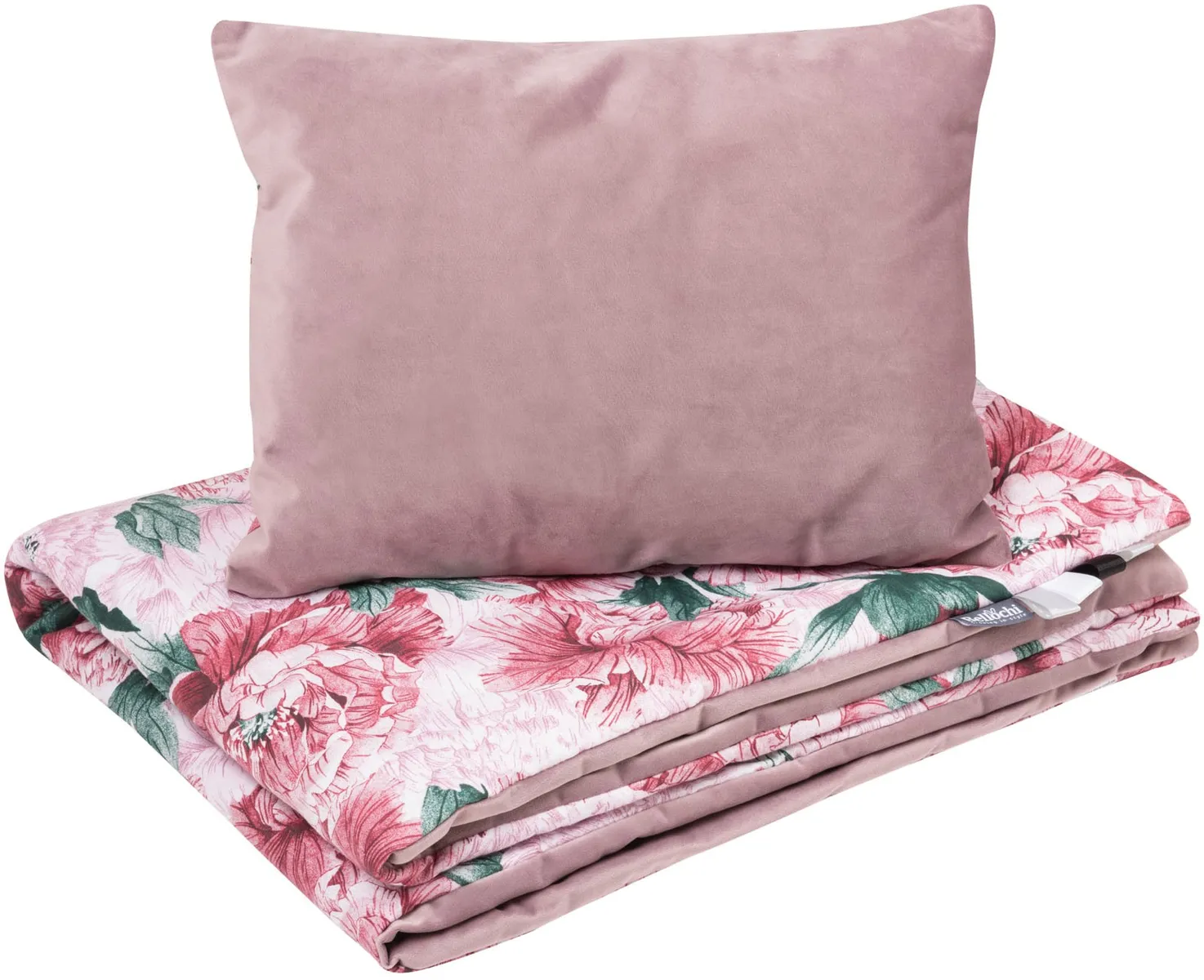 Ensemble de literie pour bébé 75×100 Pink Peony