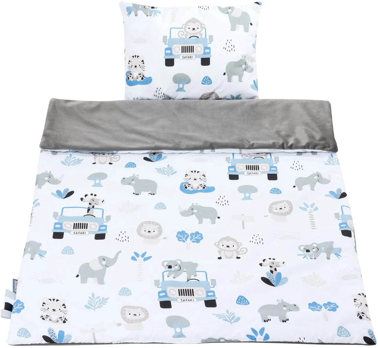 Ensemble de literie pour bébé 100×75 cm Safari Ensemble de literie pour bébé 100×75 cm Safari