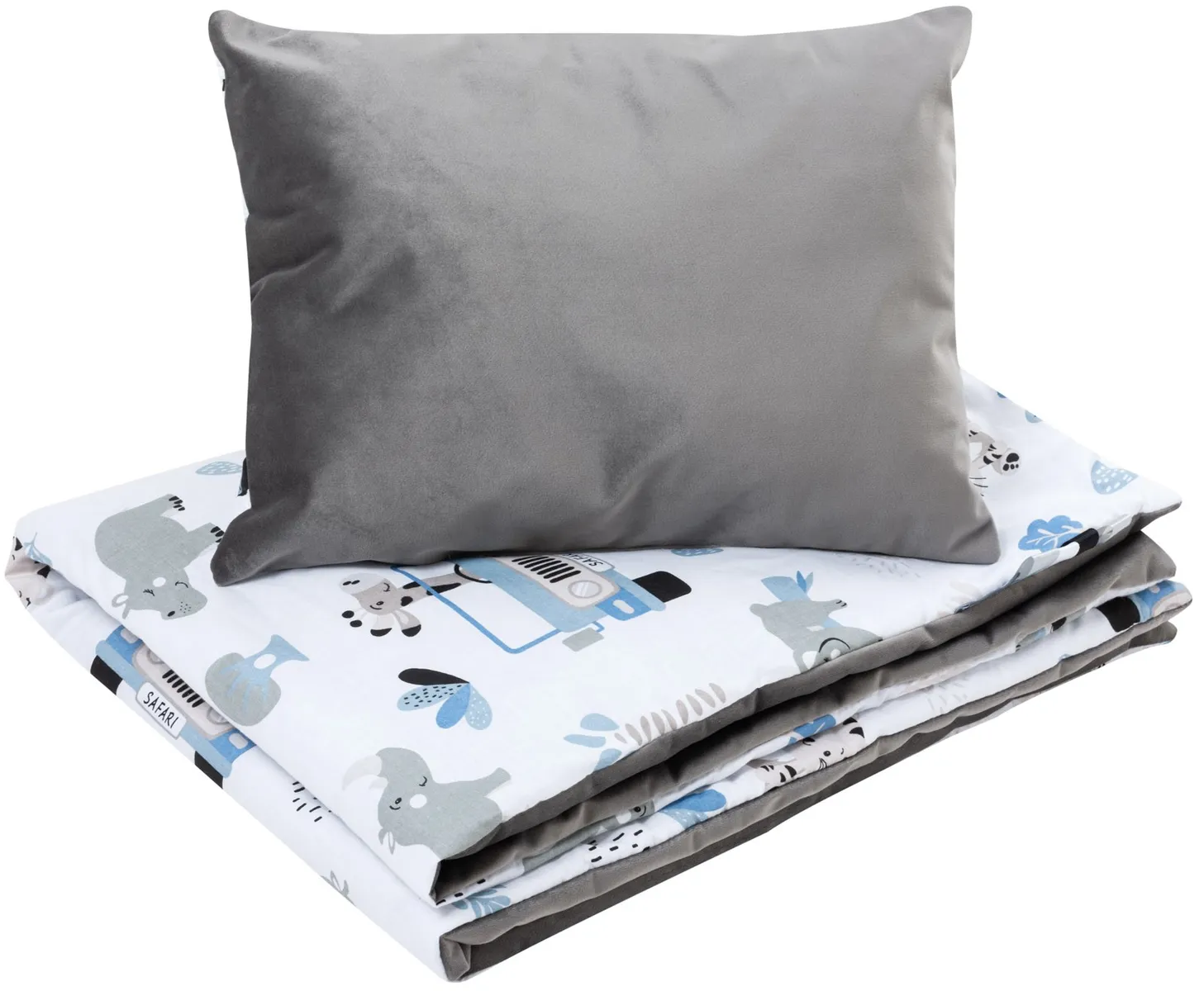 Ensemble de literie pour bébé 100×75 cm Safari Ensemble de literie pour bébé 100×75 cm Safari