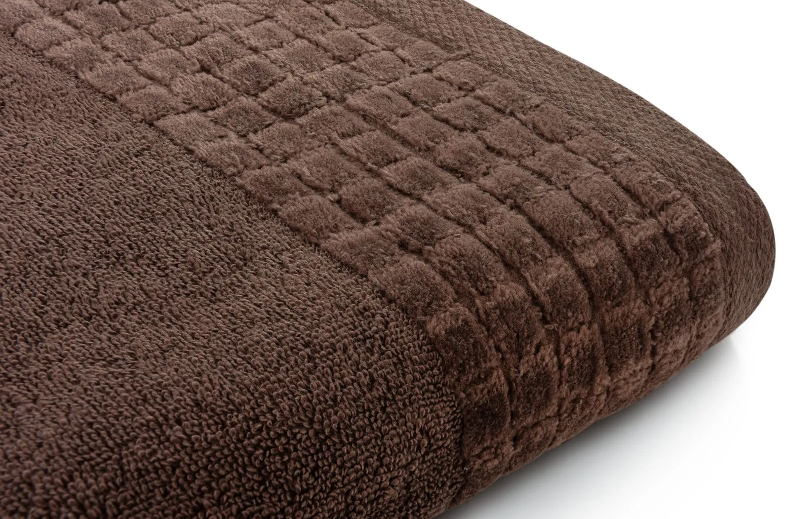 Serviette de main Hotel Luxury Collection 100×50 cm Larisa chocolat café 500 g/m²