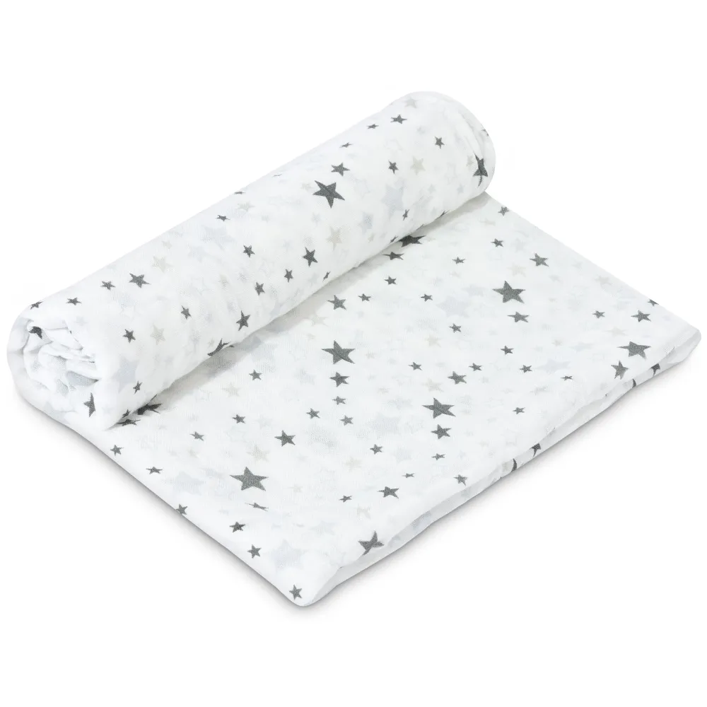 Les Langes en Mousseline de bambou Polaris 120×120 cm Les Langes en Mousseline de bambou Polaris 120×120 cm