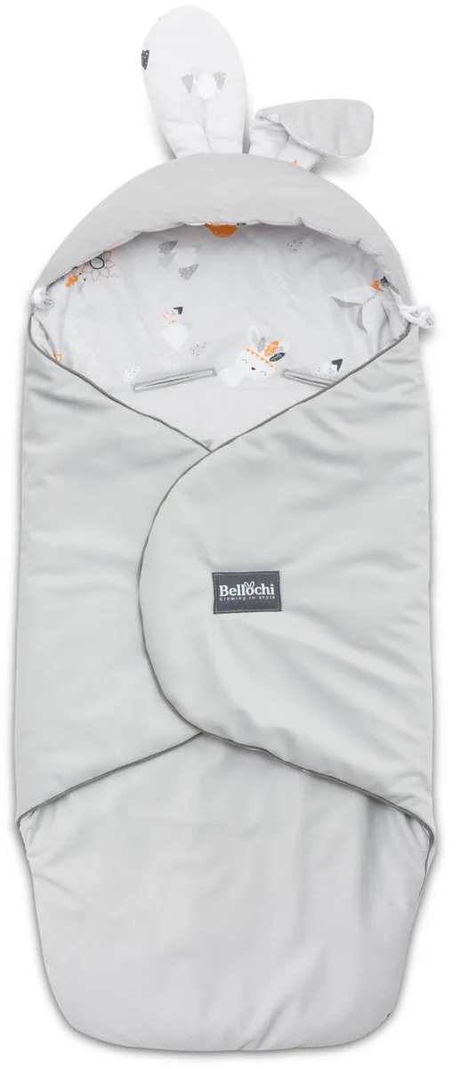 Couverture pour siège d’auto apanatschi gray