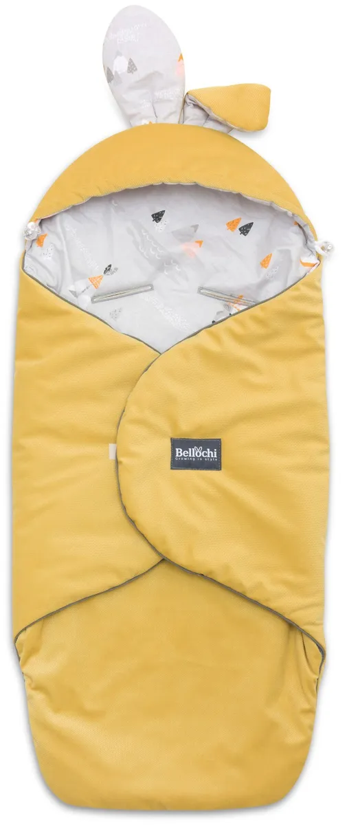 Couverture pour siège d’auto apanatschi yellow