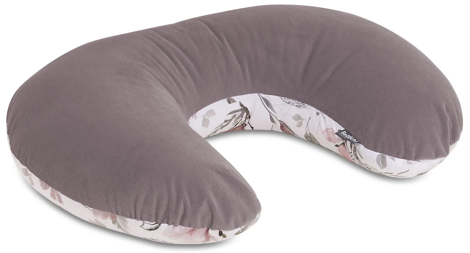 Coussin d’allaitement, coussin d’alimentation 60×40 cm choco fantasy avec housse amovible