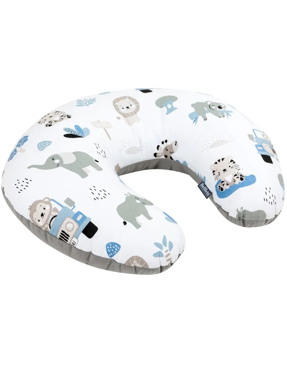 Oreiller d’allaitement 60×40 cm Safari avec housse amovible Oreiller d’allaitement 60×40 cm Safari avec housse amovible