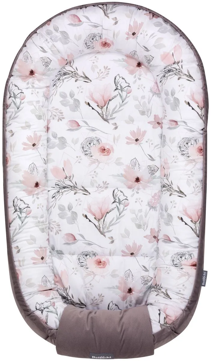 Cocon pour nouveau né 100×60 cm choco fantasy