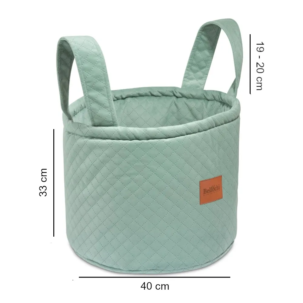 Boîte de Rangement de Jouets pour Enfants XL menthe