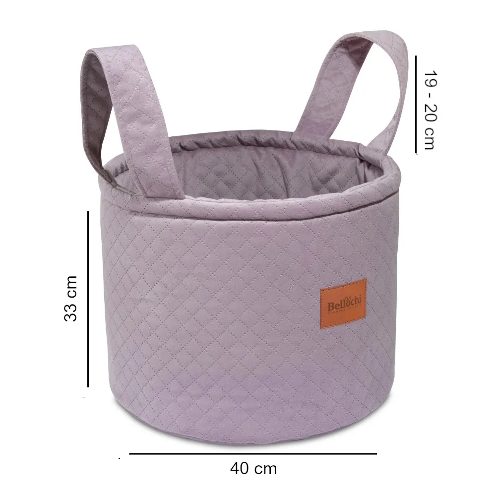 Bac de rangement pour jouets d’enfants XL rose poudré
