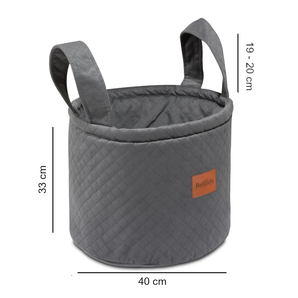 Bac de Rangement pour Jouets Enfants XL gris