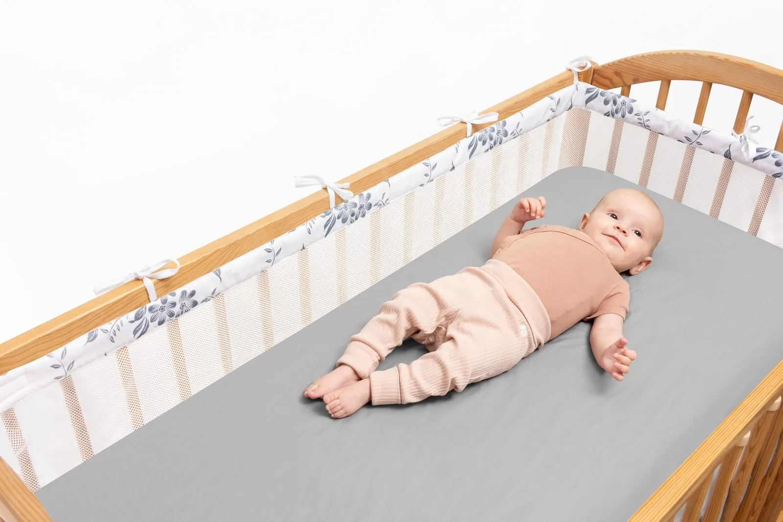 Tour de Lit Respirant 360x30cm – pink berry