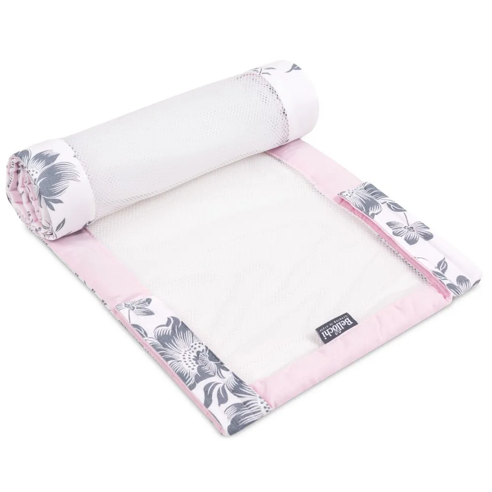 Tour de Lit Respirant 360x30cm – pink berry