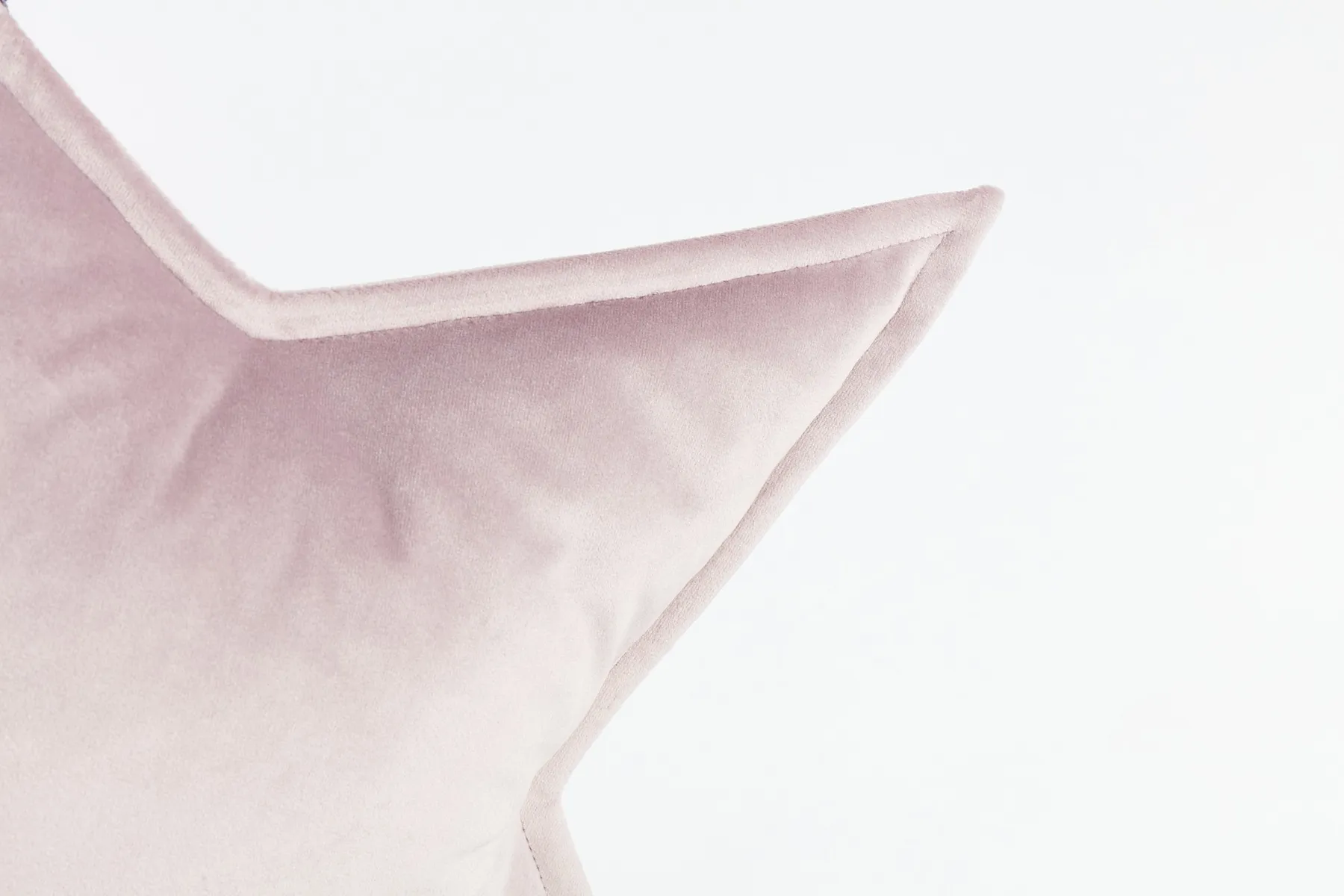 Coussin décoratif en forme d’ETOILE rose