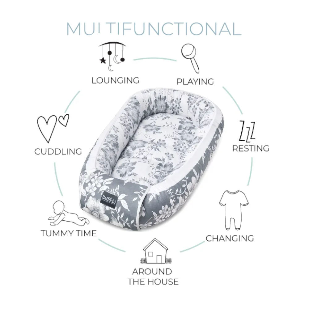 Cocon pour nouveau né 100×60 cm magnolia Cocon pour nouveau né 100×60 cm magnolia