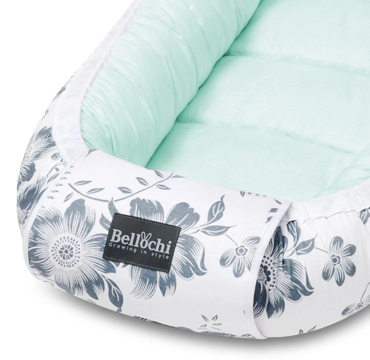 Cocon pour nouveau né 100×60 cm mint berry