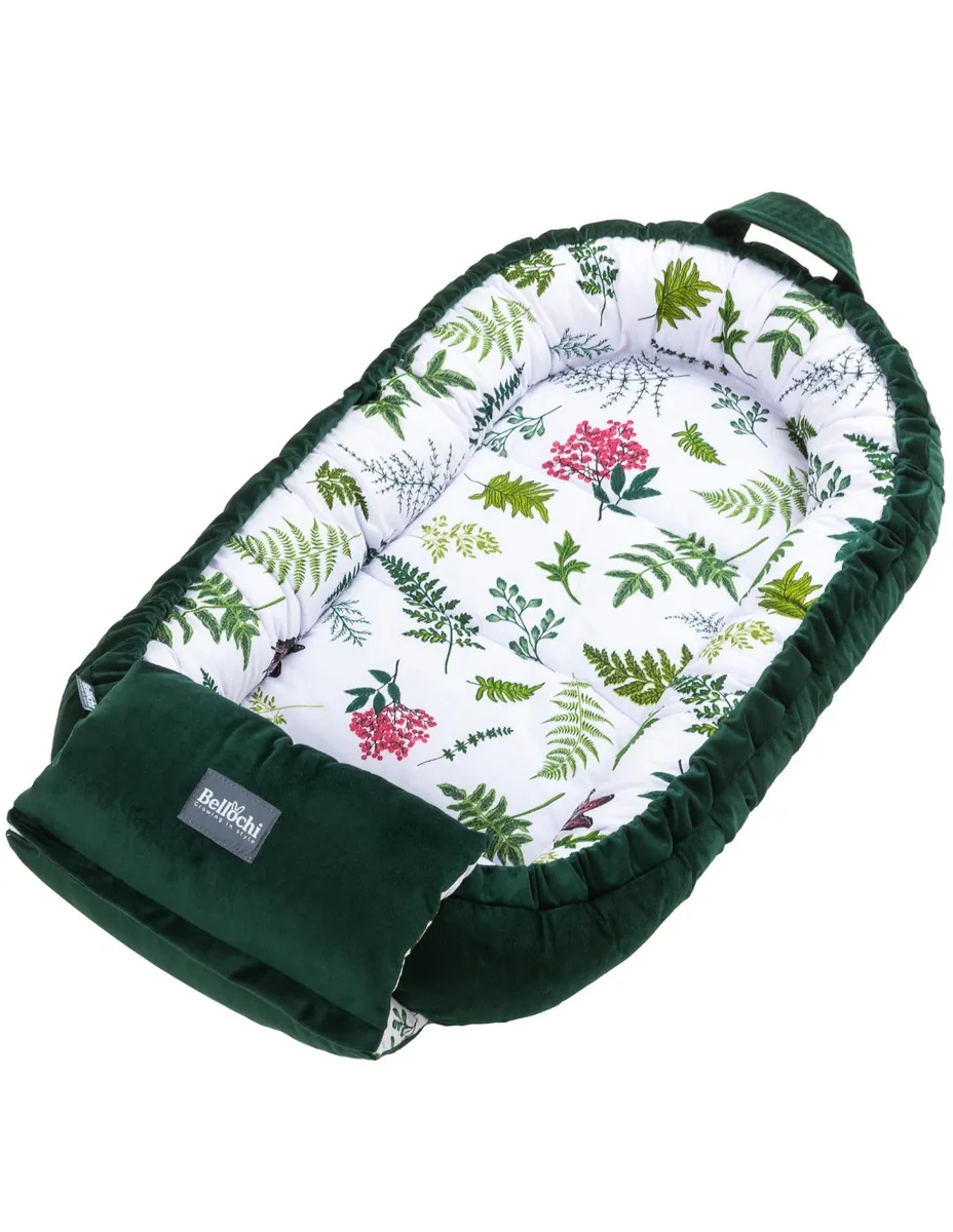 Nid de bébé 100×60 cm Nature avec emballage multifonctionnel