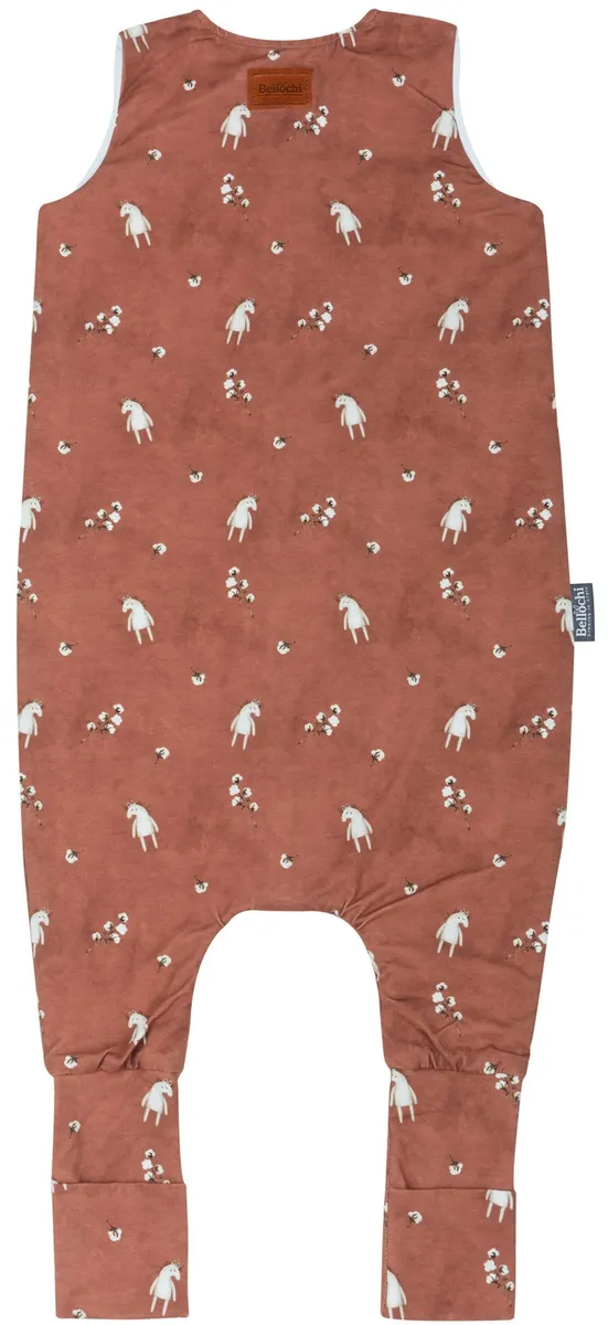 Sac de couchage double face avec pieds pour enfants de 1 à 2 ans TOG 2.5 baby horse flower Sac de couchage double face avec pieds pour enfants de 1 à 2 ans TOG 2.5 baby horse flower