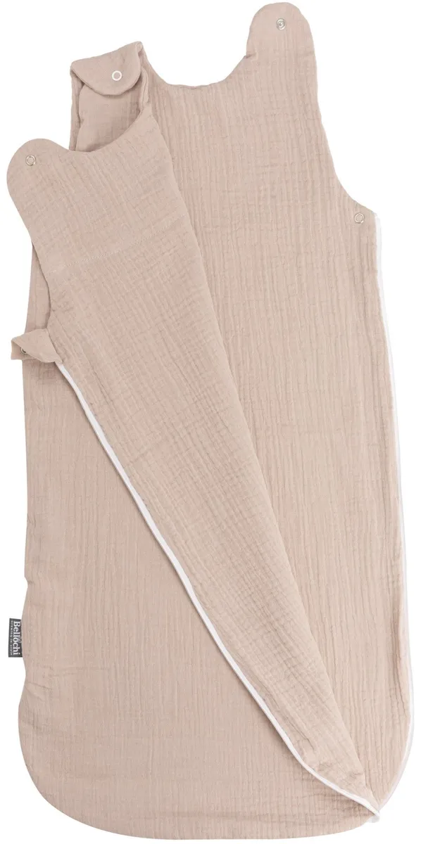 Gigoteuse pour bébé TOG 2.5 Muslin Doux Beige (ajustable 0/6-6/12 m)