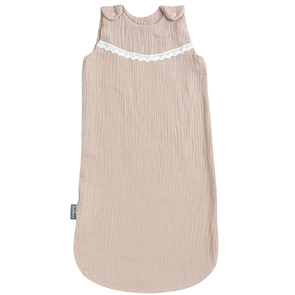 Gigoteuse pour bébé TOG 2.5 Muslin Doux Beige (ajustable 0/6-6/12 m)
