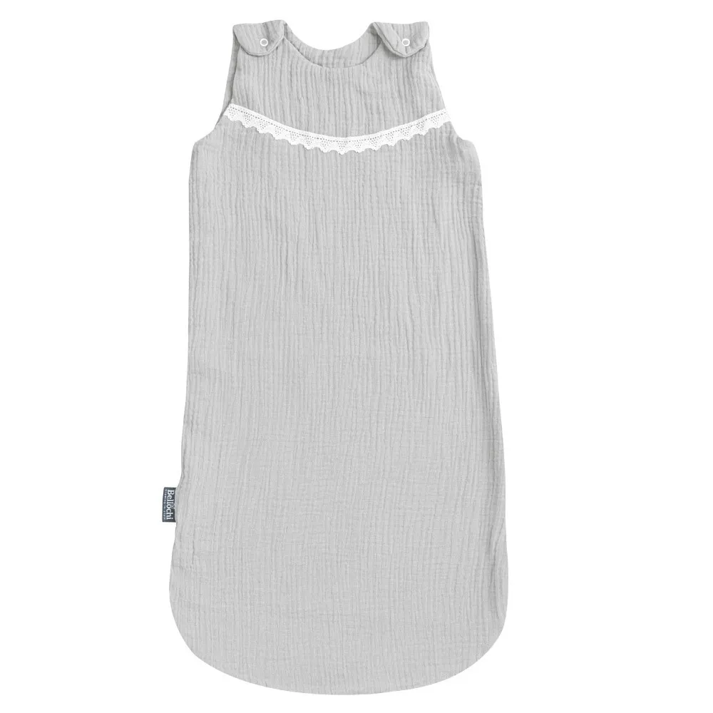Gigoteuse pour bébé TOG 2.5 Mousseline câline Gris (ajustable 0-6/6-12 m)