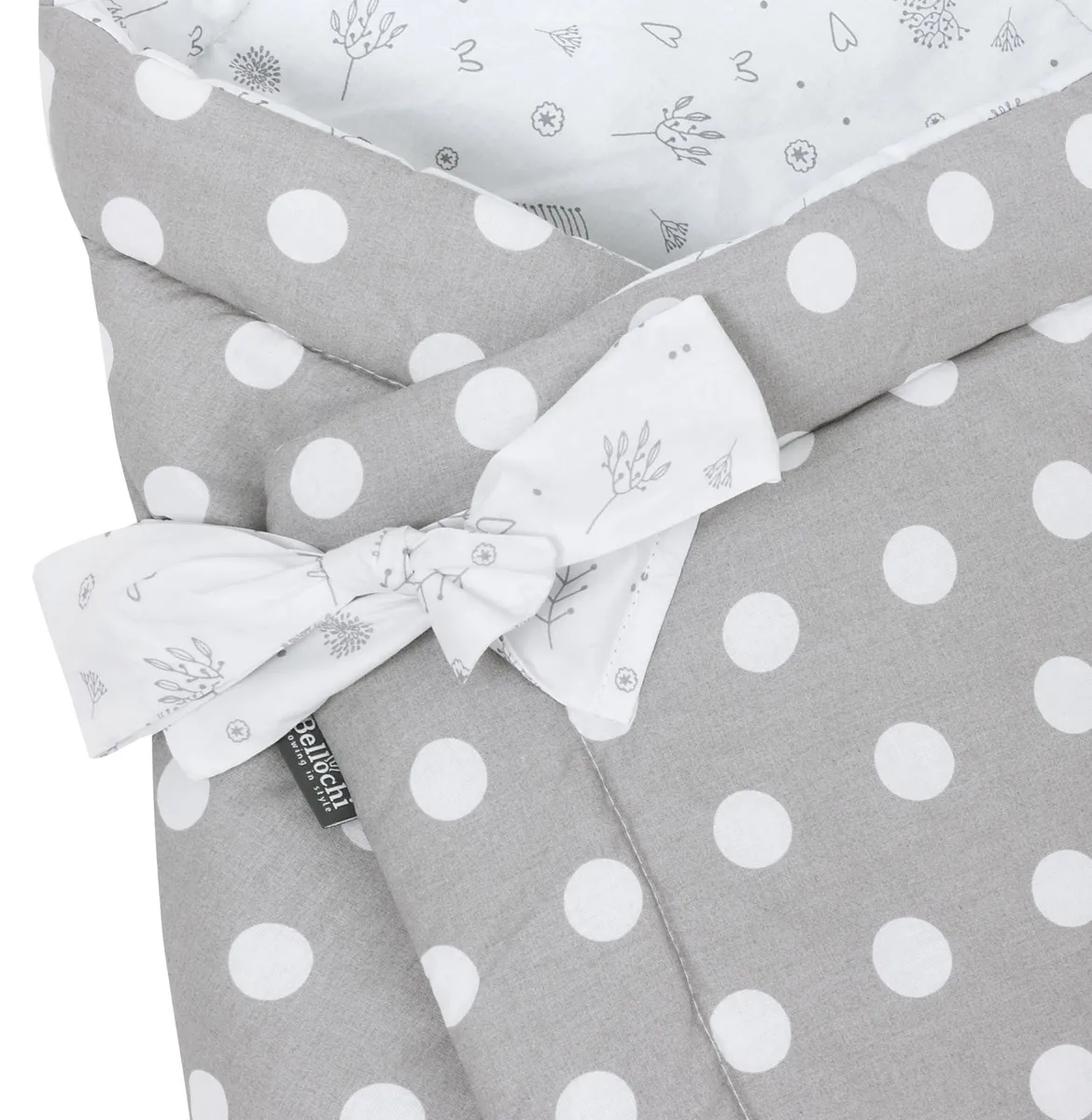 Nid d’ange pour bébé 75×75 cm dotti bello