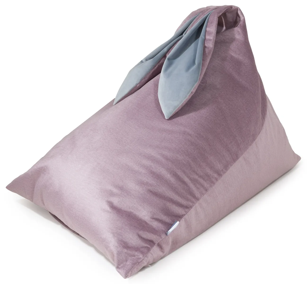 pouf bunny pour enfants rose 70x80x60 cm