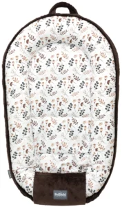 Cocon pour nouveau né 100×60 cm choco arcadia Cocon pour nouveau né 100×60 cm choco arcadia