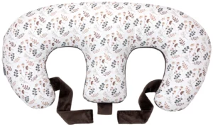 Grand oreiller jumeau double 100×57 cm choco arcadia